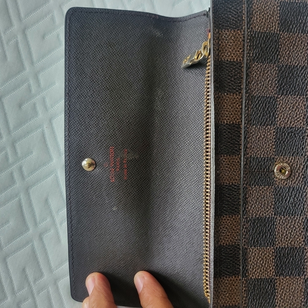 LOUIS VUITTON Portefeuille Sarah Damier Monogram - Picture 9 of 10